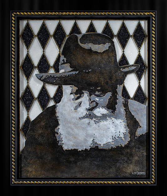 Textured Chabad rebbe