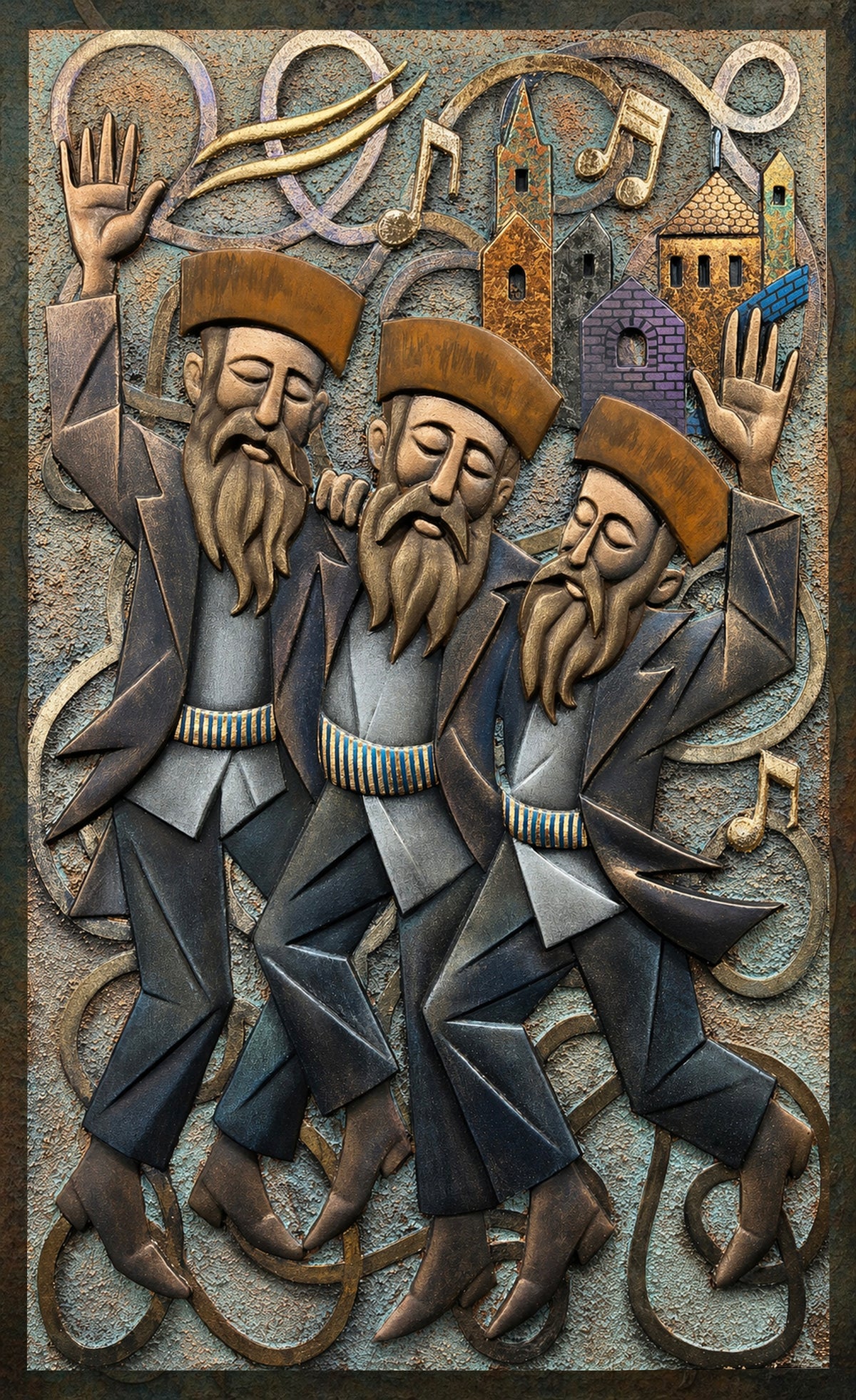 Dancing Hassidim